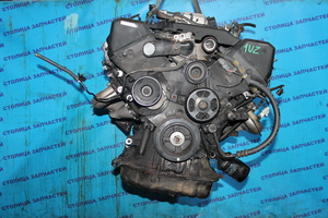 Двигатель - CROWN MAJESTA UZS141 1UZFE - (0362835), без навесного, трамблер - 