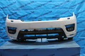Бампер - RANGE ROVER SPORT L494 Передний - потертости,царапины,вырезаны отверстия, обтянутый пленкой - LR045029 - 08.2013 - 09.2017 - Белый - 