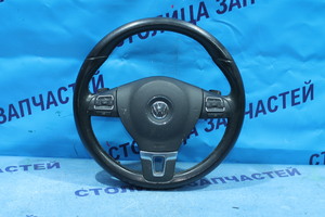 Руль - PASSAT CC 358 - airbag с зарядом.потёртости - 