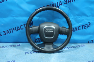 Руль - A4 8EC - airbag с зарядом,кожа - 