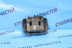 Суппорт тормозной - SERENA C25, CC25, CNC25, NC25 F/L - 2 поршня под диск 283/28 5*114 - 41011-CY00A