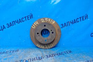 Диск тормозной - BLUEBIRD EU14, ENU14, HNU14, HU14, SU14 B - 258/9 4*114 - 4320642R00 -