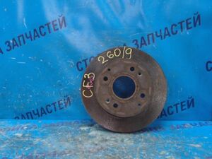 Диск тормозной - ACCORD CF3, CF4, CF5, CF6, CF7, CL3 B - 260/9 4*114 - 42510-S0A-000 -